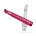 Red Crystal Lip Gloss Tube Plastic